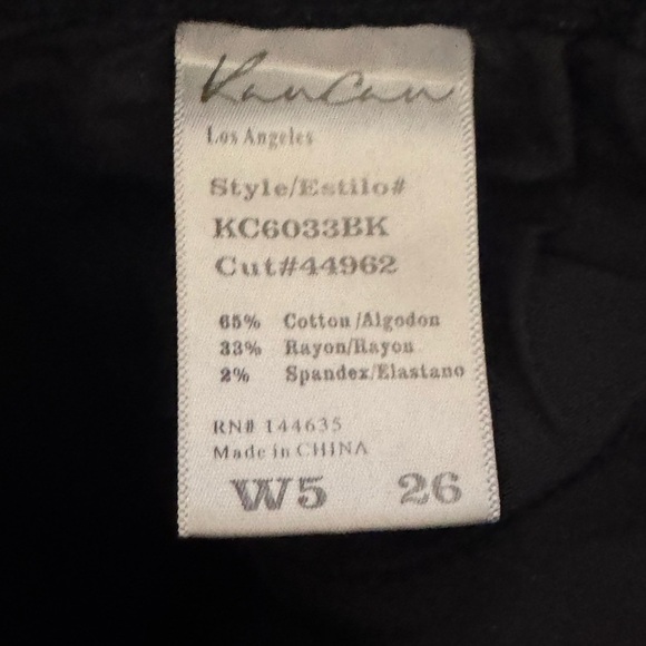 Kancan Women's Black Denim Shorts - Picture 4 of 5